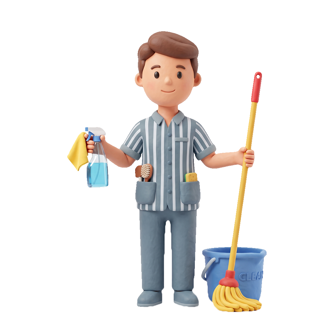 Ilustrasi cleaning service